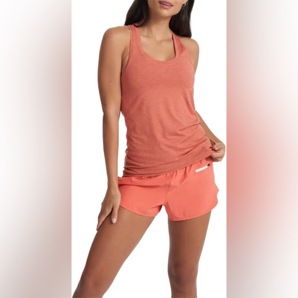 Vuori Lux Performance Tank Lychee Heather SZ XS - Picture 2 of 13